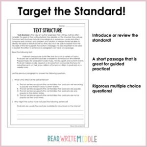 Informational Text Reading Comprehension Passages Bundle – Read Write ...